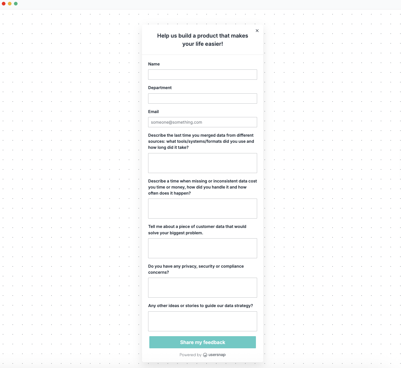 Double engagement rates and increase quality of feedback.