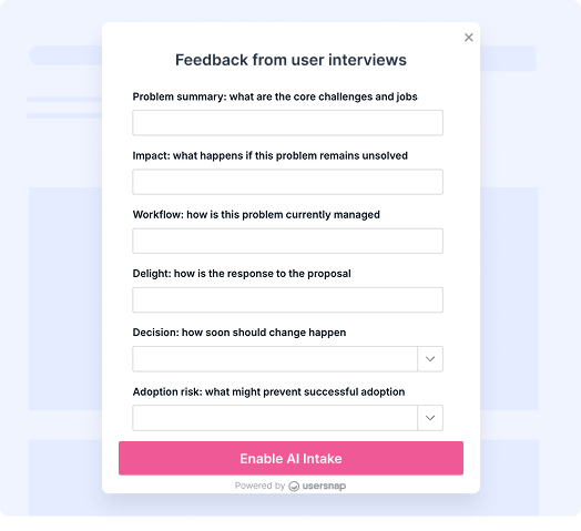 Double engagement rates and increase quality of feedback.