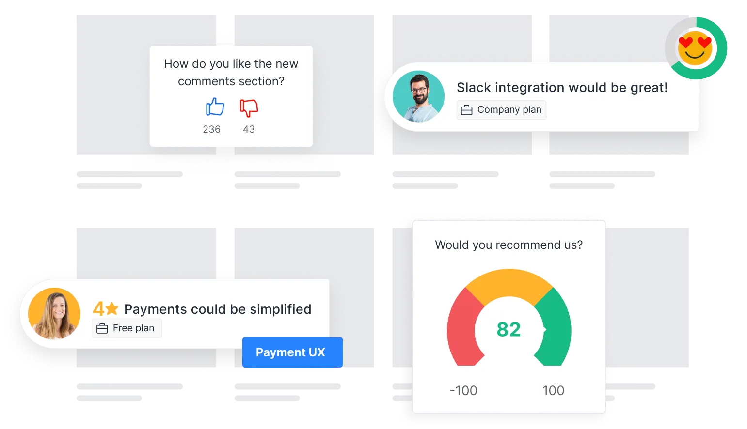 User-friendly feedback and issue reporting tool