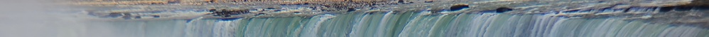 The crest of the Horseshoe Falls