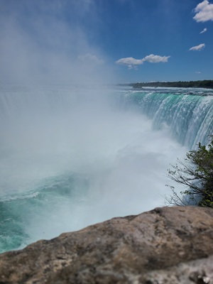 Canadian Horseshoe Falls from River