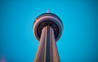 The pod of the CN Tower in Toronto