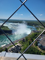 View of Niagara Falls from the Skylon Tower