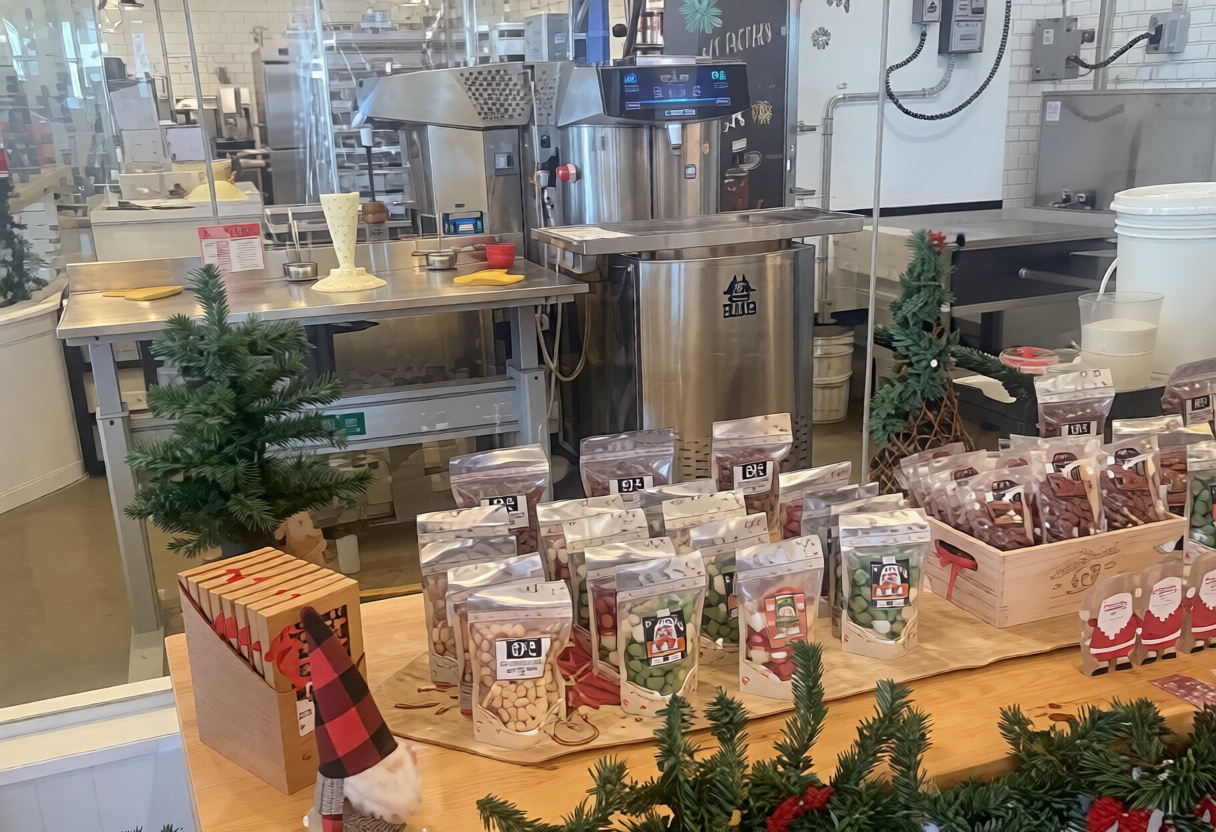 Chocolate making at Maple Leaf Place