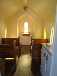 Inside the Living Waters Wayside Chapel