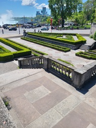 The view from the Oakes Garden Theater