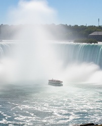 The Hornblower Boat on the Niagara River