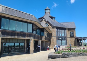 The back of Table Rock House