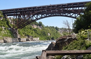 Bridge over the Niagara Rapids