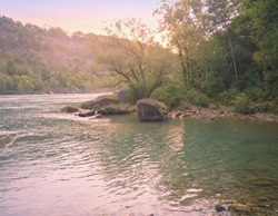 Niagara Glen at sunrise
