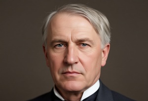 Thomas Edison Portrait 