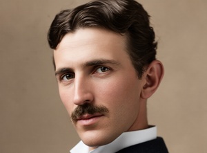 Nikola Tesla Portrait