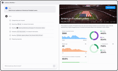 Akkio Audience Agent