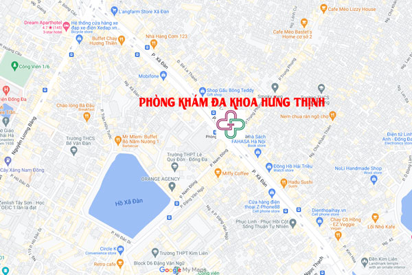 Bản Đồ phòng khám Hưng Thịnh