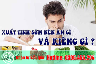 Ăn gì để chữa xuất tinh sớm hiệu quả ở nhà mới nhất 2025