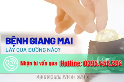 Bệnh giang mai lây qua đường nào? BS Trần thị Thành giải đáp
