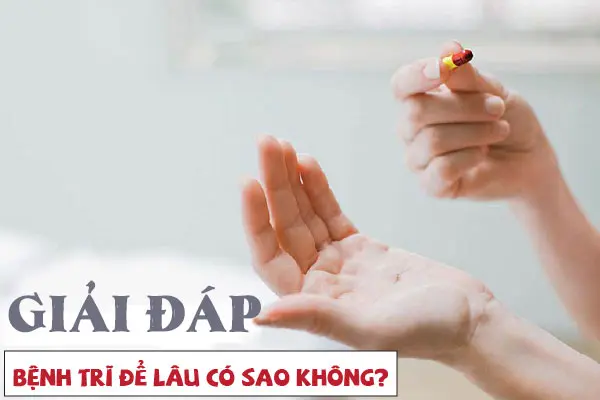 Bị bệnh trĩ lâu năm không chữa có sao không?
