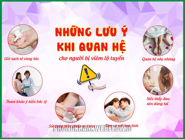 Giải đáp bị viêm cổ tử cung có quan hệ được không?