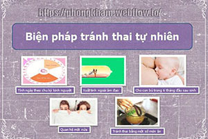 14 biện pháp tránh thai tự nhiên an toàn hiện đại hiệu quả sau sinh