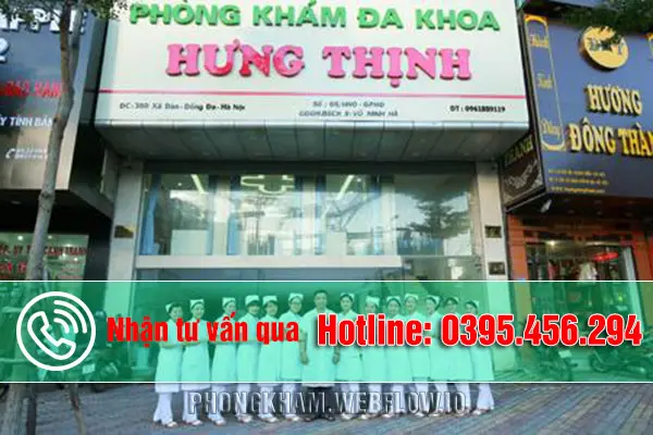 Điều trị bệnh hôi nách tại phòng khám đa khoa Hưng Thịnh