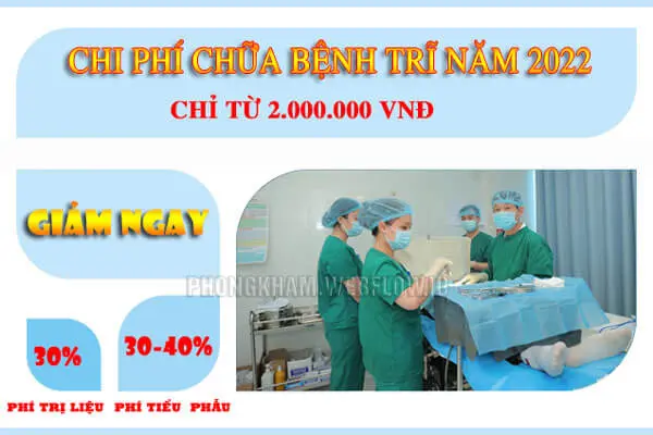 Chi phí chữa bệnh trĩ tại phòng khám Hưng Thịnh bao nhiêu tiền?