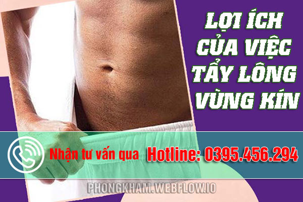 Có nên tẩy lông vùng kín ở nam, nữ không?