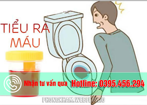Đi tiểu ra máu nguyên nhân cách điều trị hiệu quả