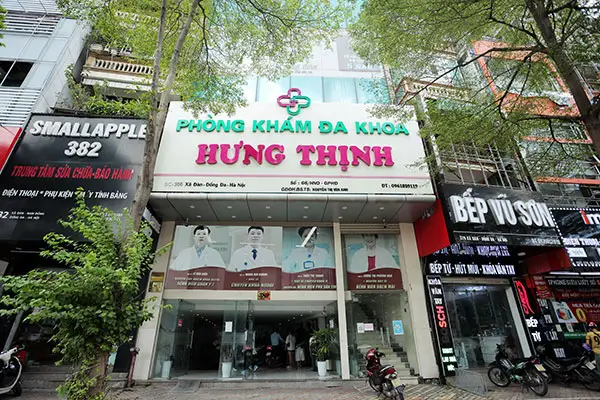 Phòng khám đa khoa Hưng Thịnh 380 xã đàn