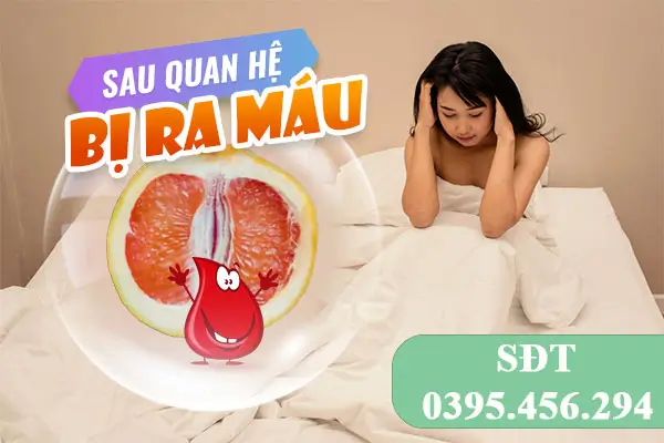 Sau khi quan hệ tiểu ra máu nguyên nhân cách khắc phục