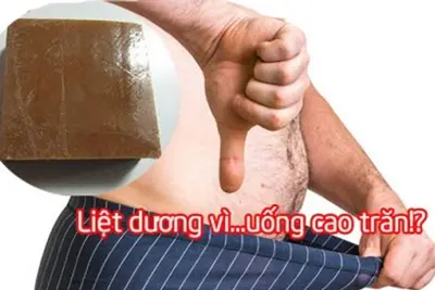 Uống cao trăn có gây liệt dương không? BS nguyễn Lương Xu tư vấn
