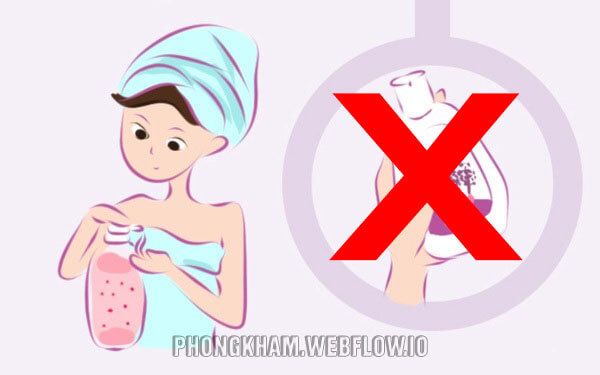 Hạn chế sử dụng các dung dịch vệ sinh phụ nữ