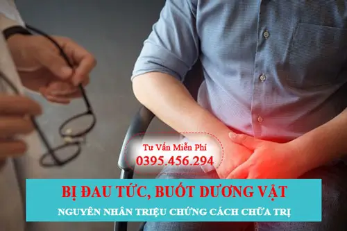 Bị đau tức, buốt dương vật