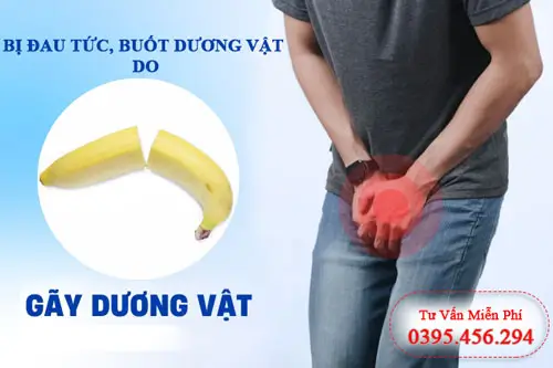Bị đau tức, buốt dương do gãy