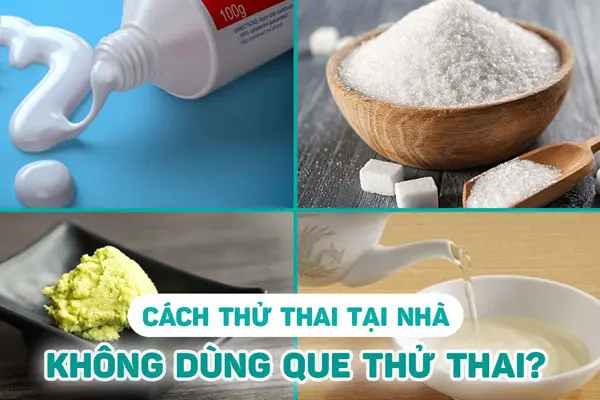 Cách thử thai không cần dùng que thử thai TOP 15 cách