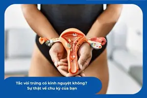 Tắc vòi trứng có kinh nguyệt không? BÁC SĨ giải đáp