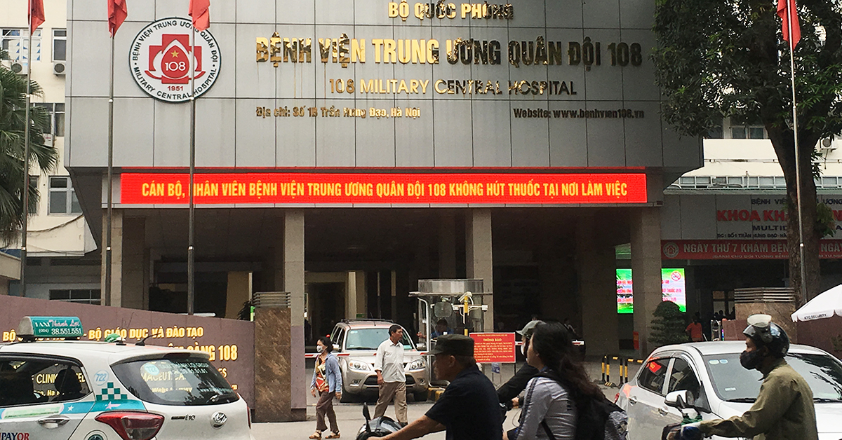 Bệnh viện Trung ương Quân đội 108: Địa chỉ chữa trĩ tại Hà Nội