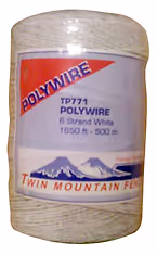 1,650' 6-Strand Polywire - White
