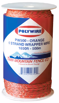1,650' Wrapper Wire - Orange
