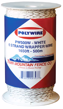1,650' Wrapper Wire - White
