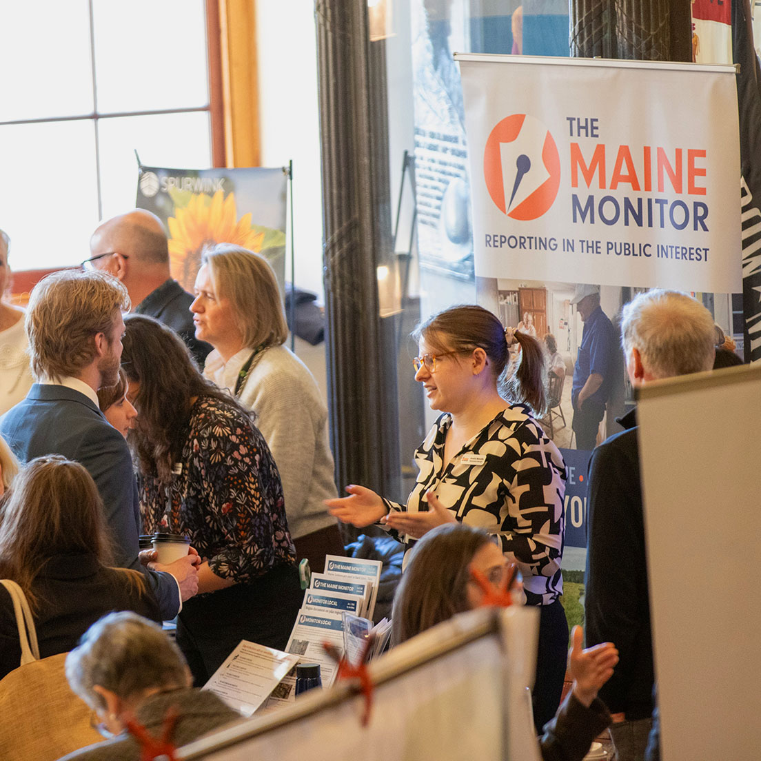 The staff from The Maine Monitor.