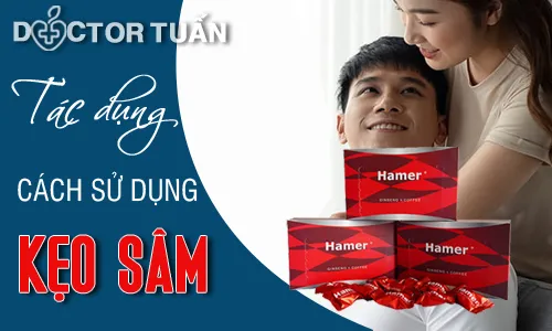 Kẹo sâm Hamer là gì? Tác dụng, cách sử dụng kẹo sâm