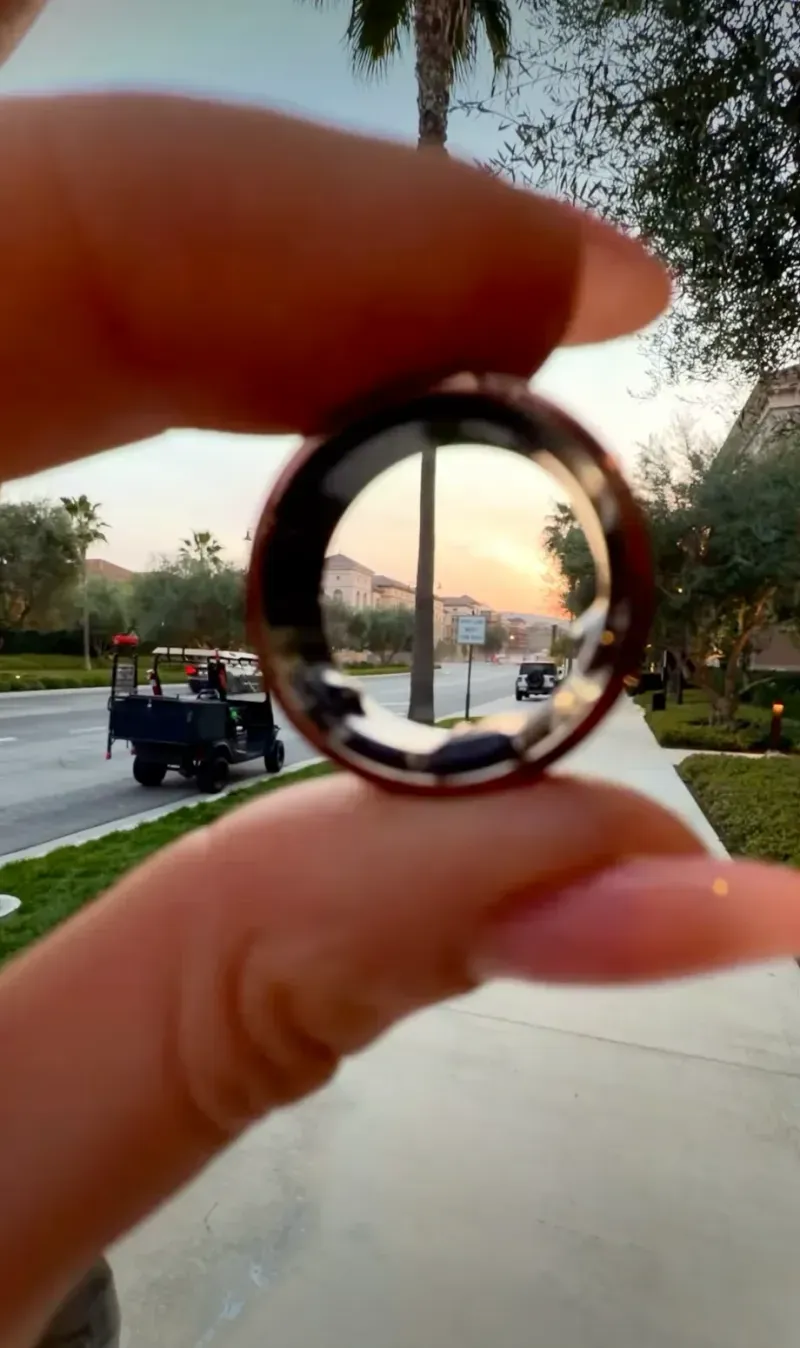 Four grams of titanium — owner reel on Instagram
