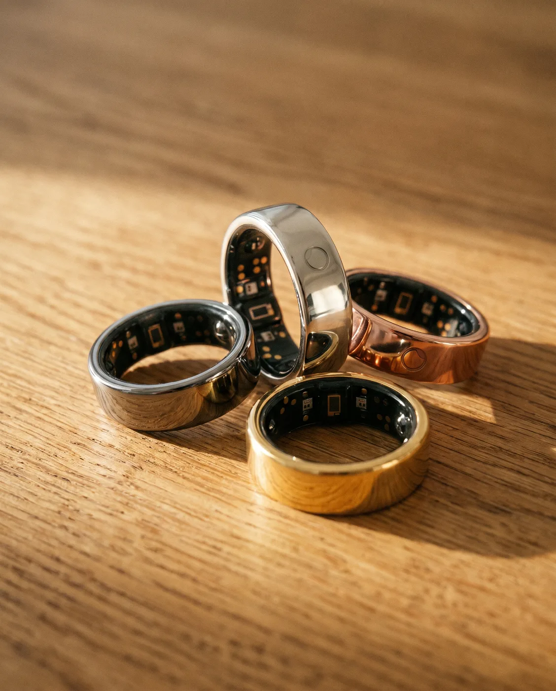 Circular Ring 2 in four finishes