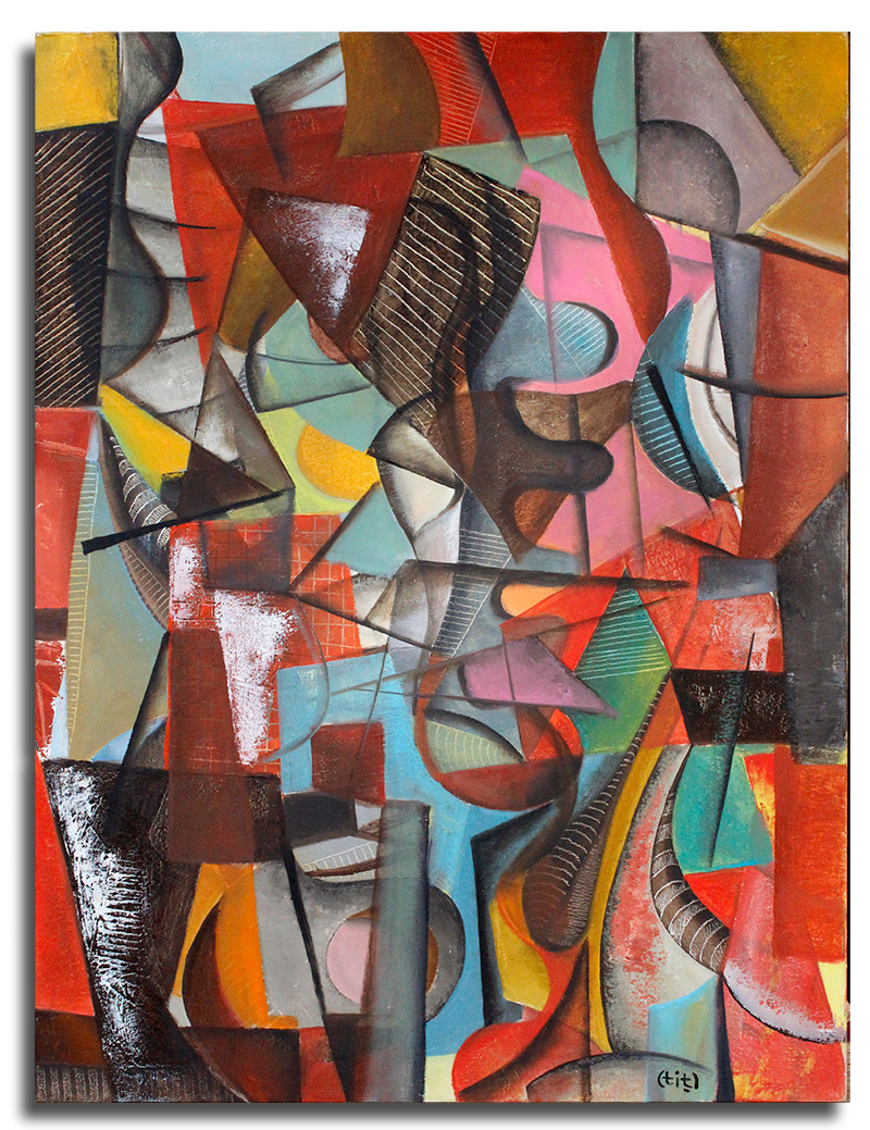 Painting, 80 w x 60 h cm, Oil on canvas