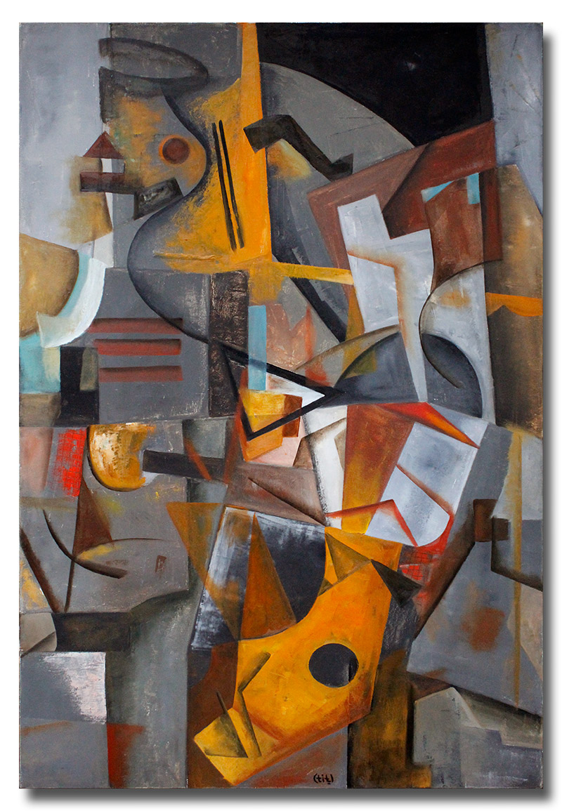 Painting, 120 w x 80 h cm, Oil on canvas