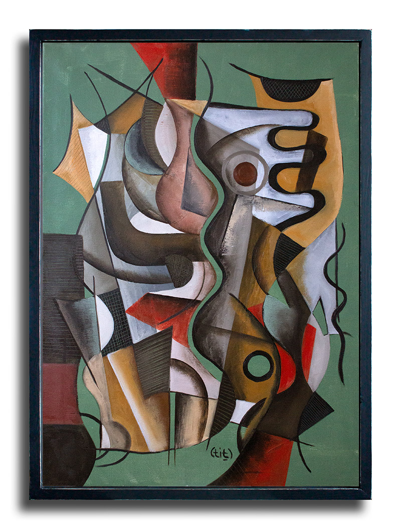 Painting, 50 w x 70 h cm Oil on canvas