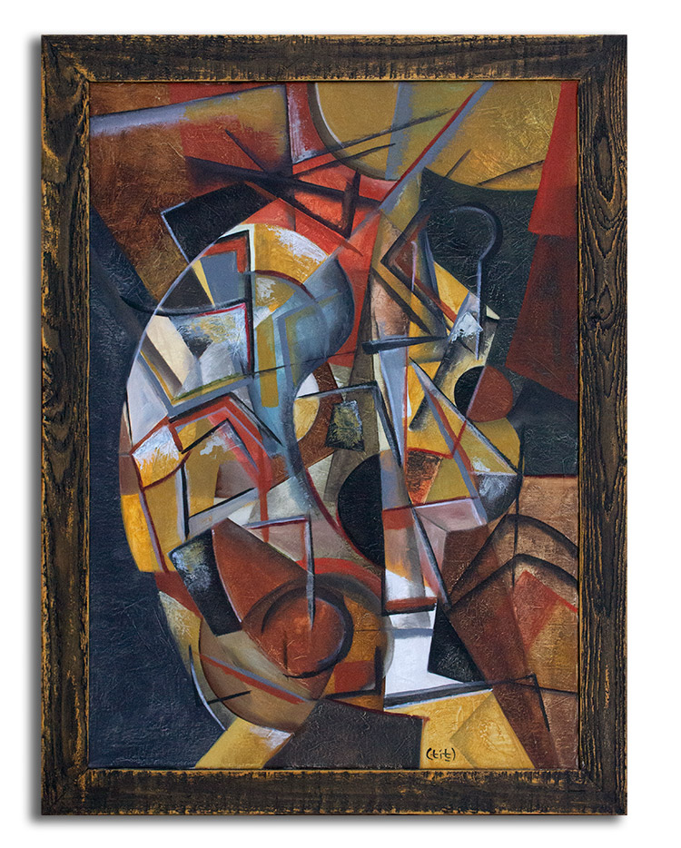 Painting, 70 w x 50 h cm, Oil on canvas