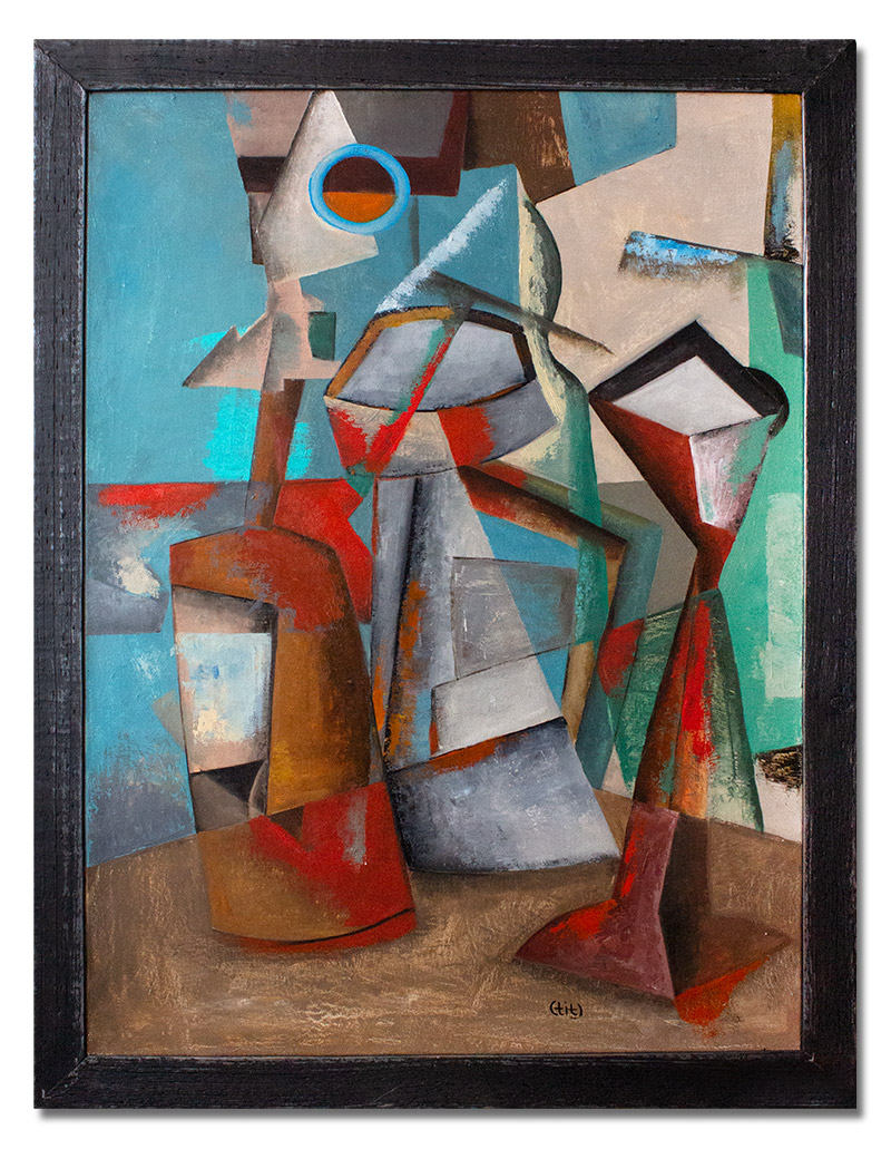 Painting, 80 w x 60 h cm, Oil on canvas