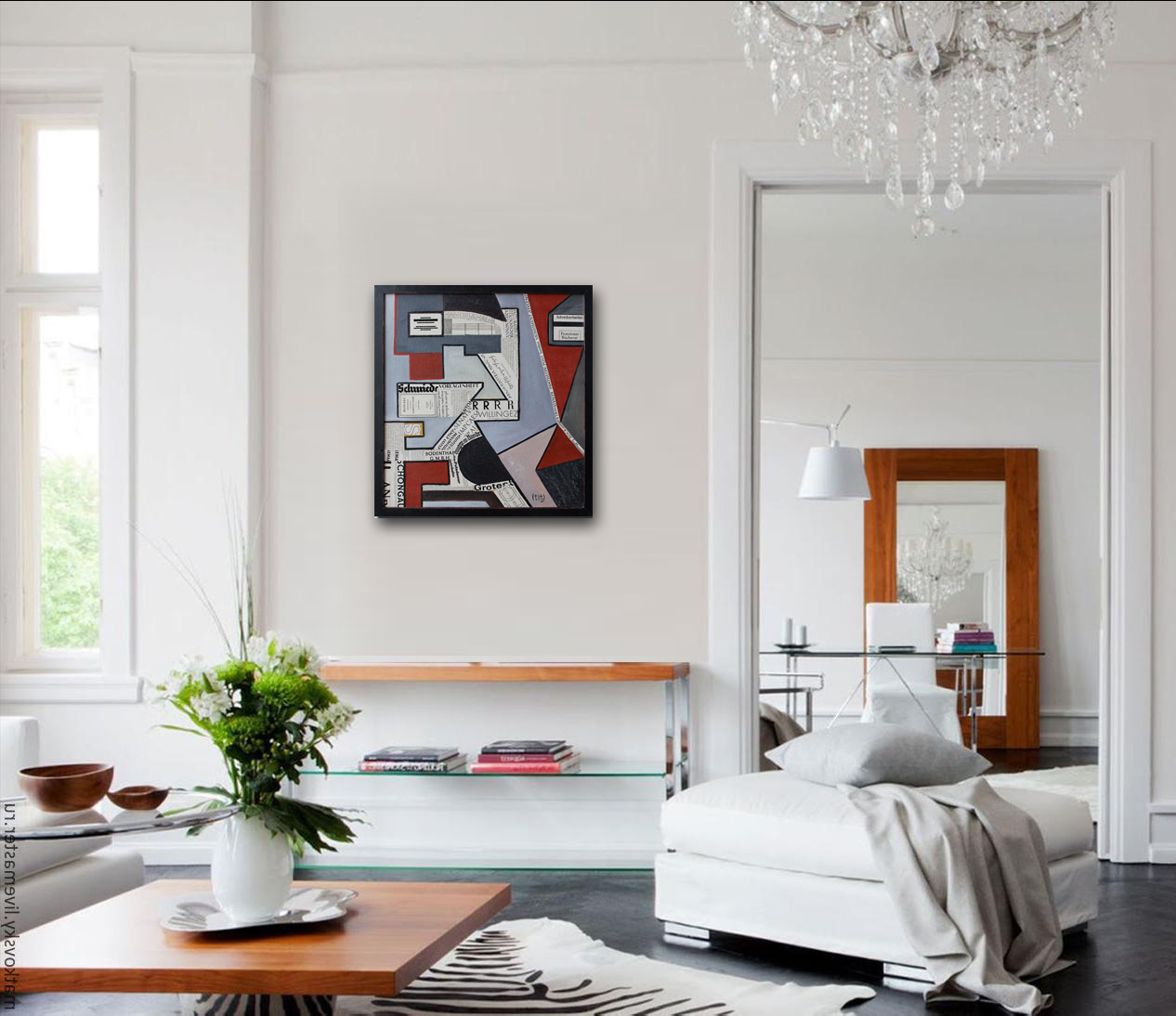 Bloomberg Abstract Painting by Vladimir Titov