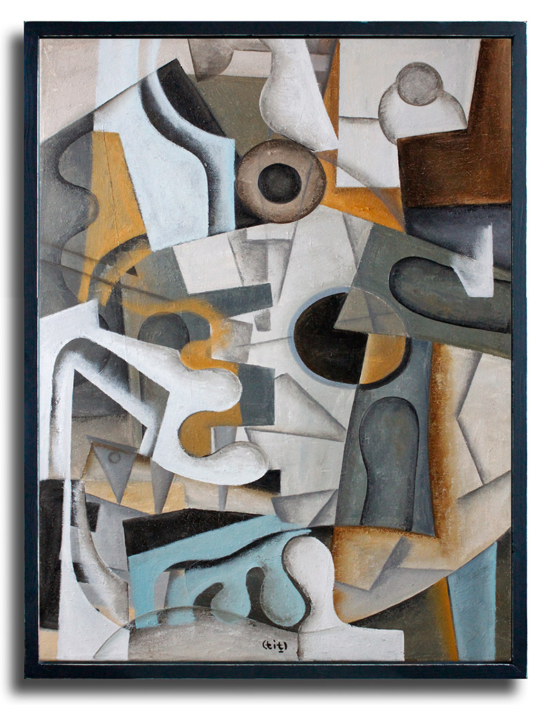 Painting, 80 w x 60 h cm, Oil on canvas